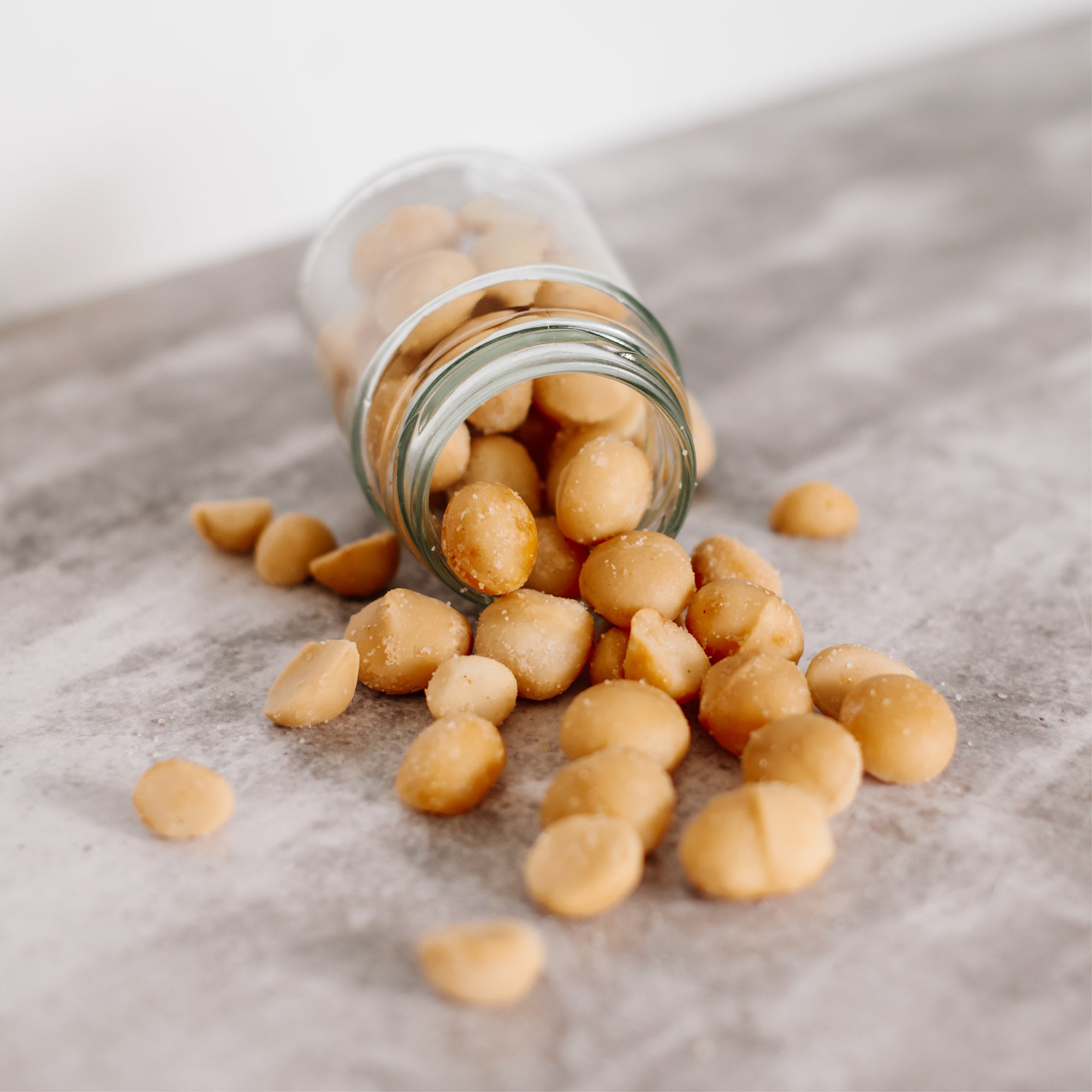 ouse of Macadamias Namibian Sea Salt Dry Roasted Macadamia Nuts – healthy snack with the lowest carbs, no seed oils, no sugar, keto-friendly, high in monounsaturated fats (MUFAs), No.1 source of good fats, nutritious premium roasted macadamias