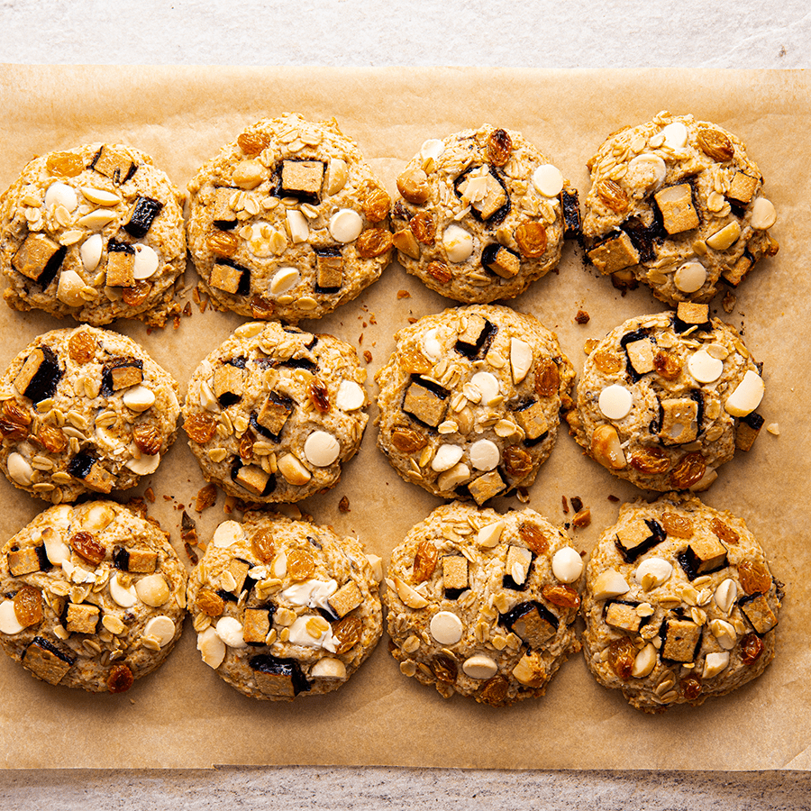 Golden Trail Mix Cookies - House of Macadamias
