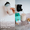 House of Macadamias 100% macadamia milk nut puree on-the-go sachet – plant-based, vegan, dairy-free, no seed oils, no gums, all natural, single ingredient, made from pure macadamias, creamy macadamia nut milk, healthy nut milk alternative