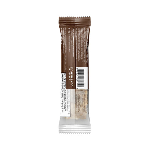Chocolate macadamia snack bar by House of Macadamias, made with macadamias as the first ingredient. Plant based, no seed oils, 100% natural healthy snack bar rich in antioxidants and healthy fats.