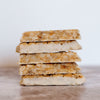 White chocolate macadamia snack bar by House of Macadamias, made with macadamias as the first ingredient. Plant based, no seed oils, 100% natural healthy snack bar rich in antioxidants and healthy fats.