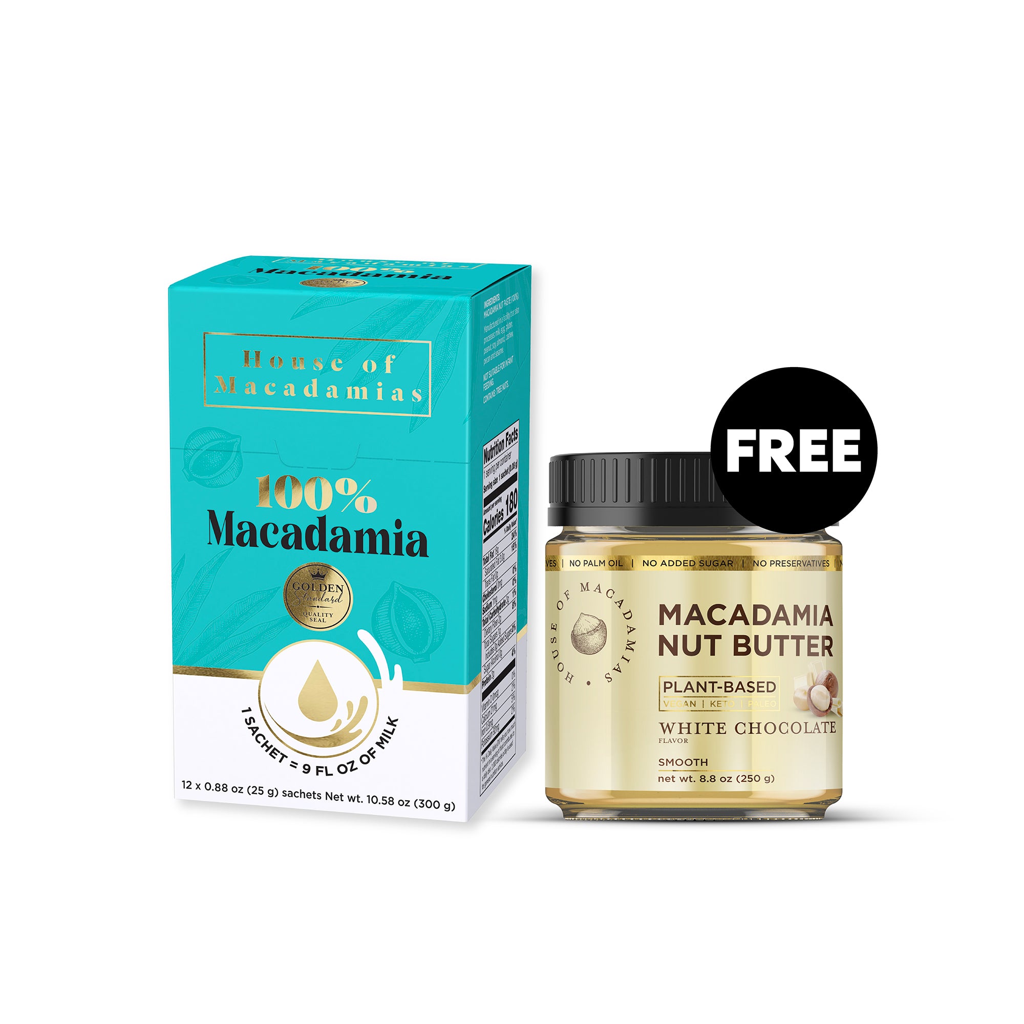 Macadamia nut butter
