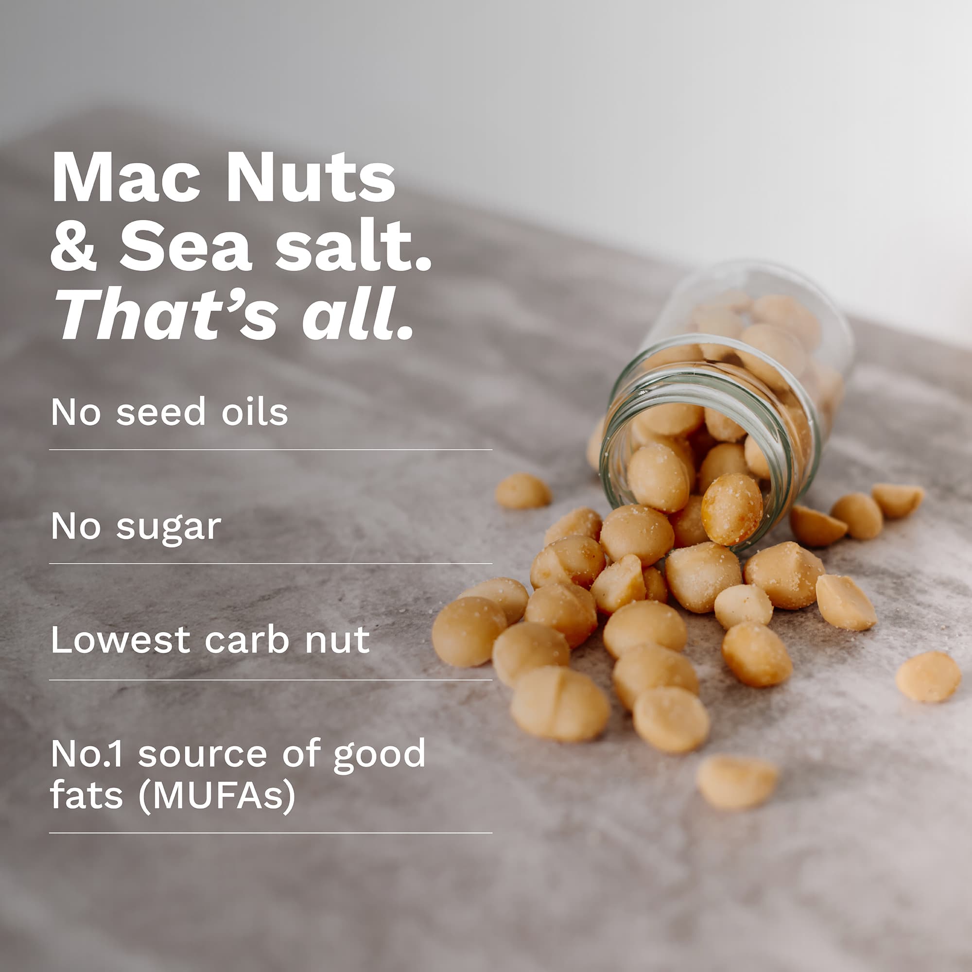 House of Macadamias 2lb sea salt roasted macadamias made with macadamia nuts and sea salt, all natural