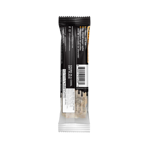 House of Macadamias Bru Bar — macadamia snack bar made with real macadamia nuts, keto-friendly, no added sugar, seed-oil-free, and naturally caffeinated for clean energy.