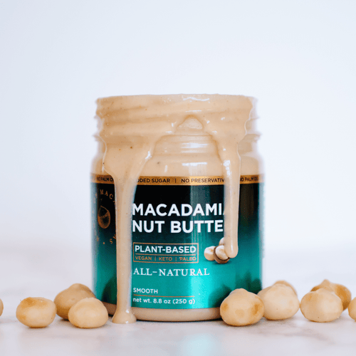 Macadamia Nut Butter All Natural Flavor (1 Flavor, 2 Jars) - House of Macadamias - macadamia nuts health benefits
